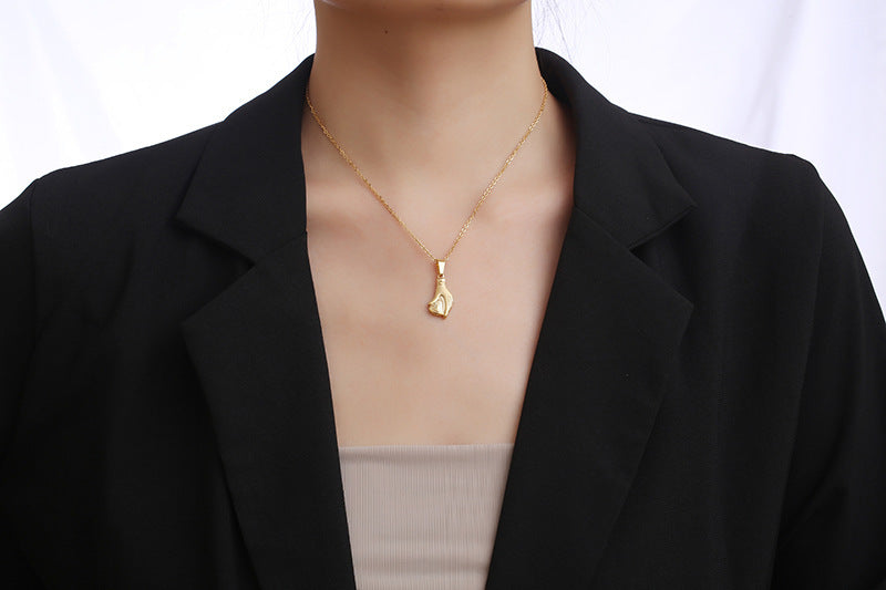 Women's Fashion Casual Hand-held Love Necklace