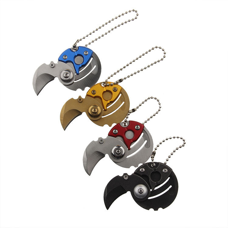 Couteau de survie de camping en acier inoxydable