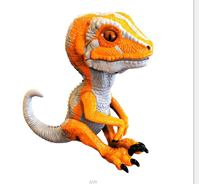 Bout des doigts de dinosaure
