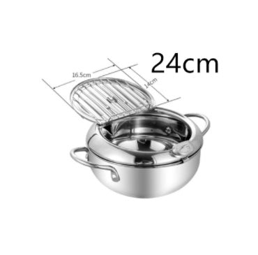 Panier pliant télescopique en acier inoxydable, panier à friture pour frites, outil de cuisine dégraissant