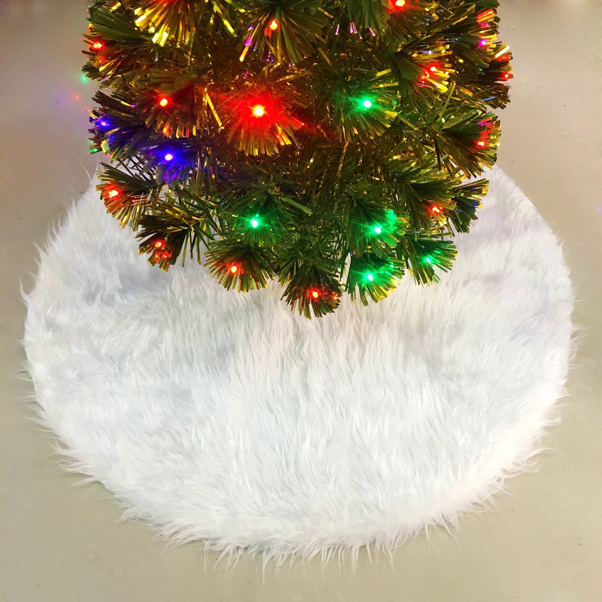 Jupe d'arbre de Noël Décorations d'arbre de Noël Cadeaux de Noël Assortiment de scènes de Noël