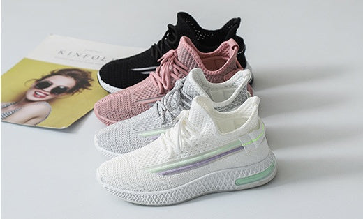 Zapatos de viaje casuales para mujeres embarazadas suela suave todo fósforo