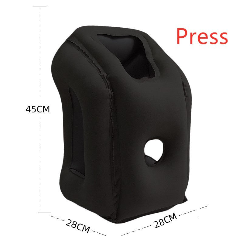 Cojín inflable, almohada de viaje, la almohada más diversa e innovadora para viajar, 2017, almohadas de avión, soporte para la cabeza y el cuello