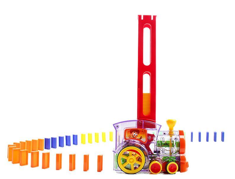 Domino dominos électriques Thomas petits blocs de train, Puzzle jouets pour enfants