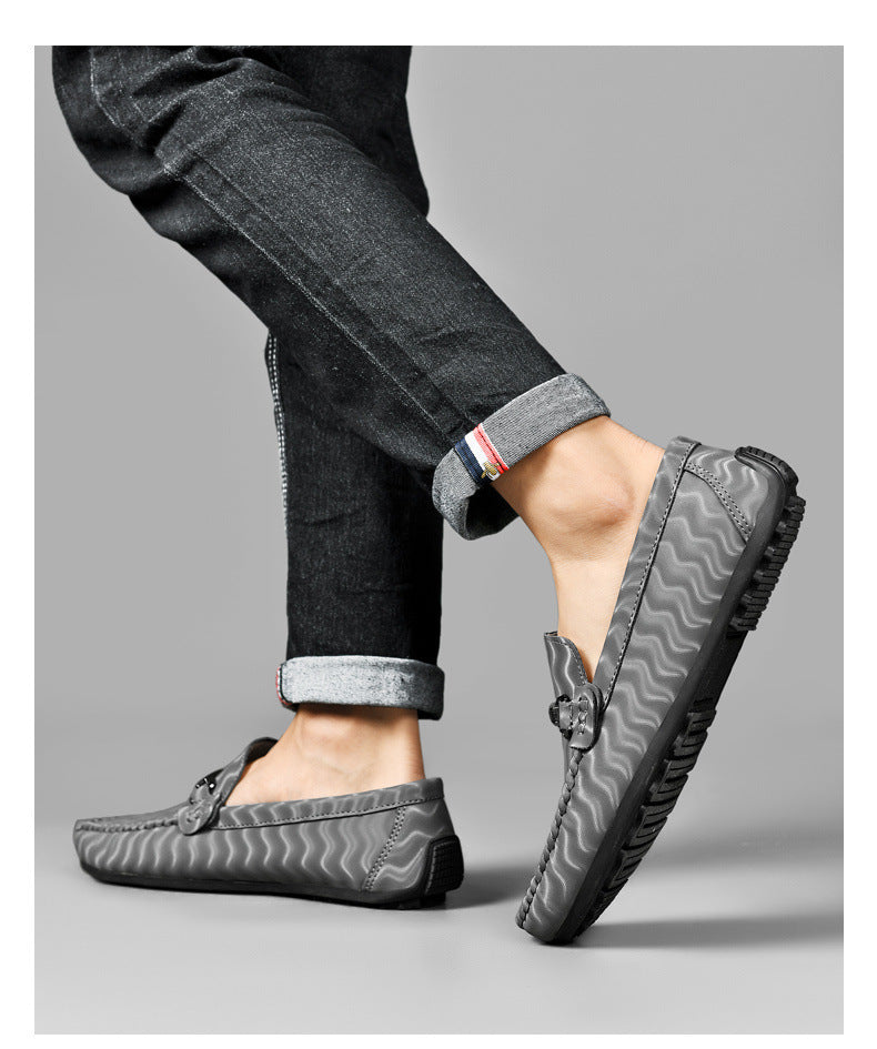 Slip-on Gommino de tendencia informal para hombre