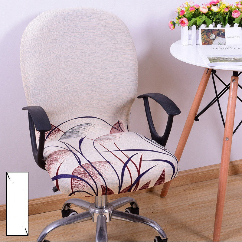 Housse de chaise d'ordinateur housse de chaise de bureau ensemble de chaise pivotante housse de chaise housse de chaise de levage rotative housse de chaise