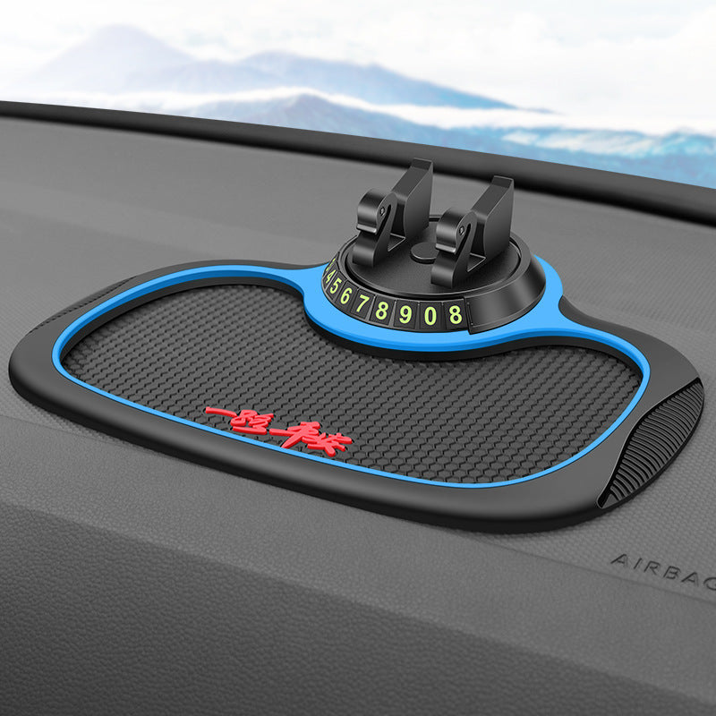 Accessoires de voiture, support de téléphone portable pour tableau de bord, tapis antidérapant