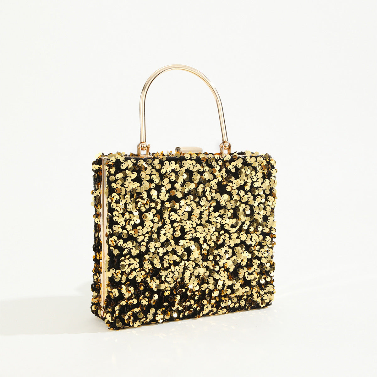 Sac de dîner à main pour femmes, paillettes colorées