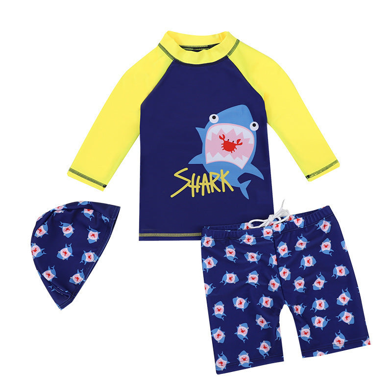 Maillot de bain pour enfants garçons Boxer fendu maillot de bain bébé maillot de bain dessin animé séchage rapide maillot de bain garçon