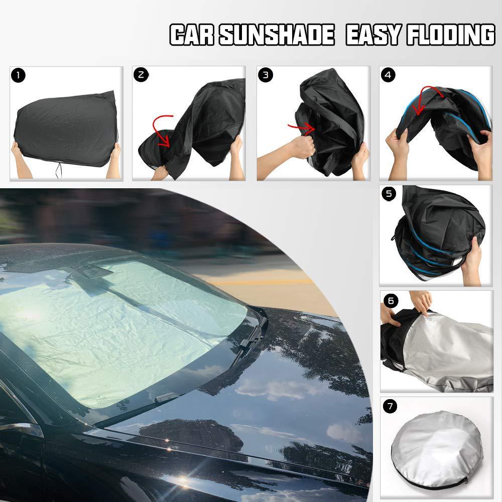 Pare-brise pare-soleil visière pare-soleil de voiture pliant