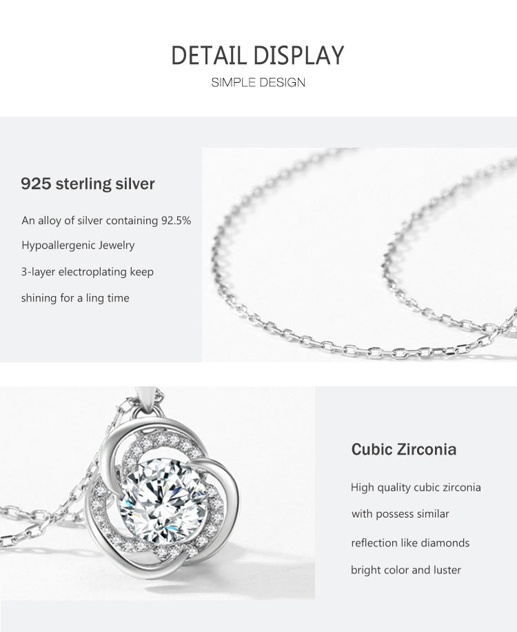 Collier pour femme, chaîne de clavicule en diamant léger assorti avec tout