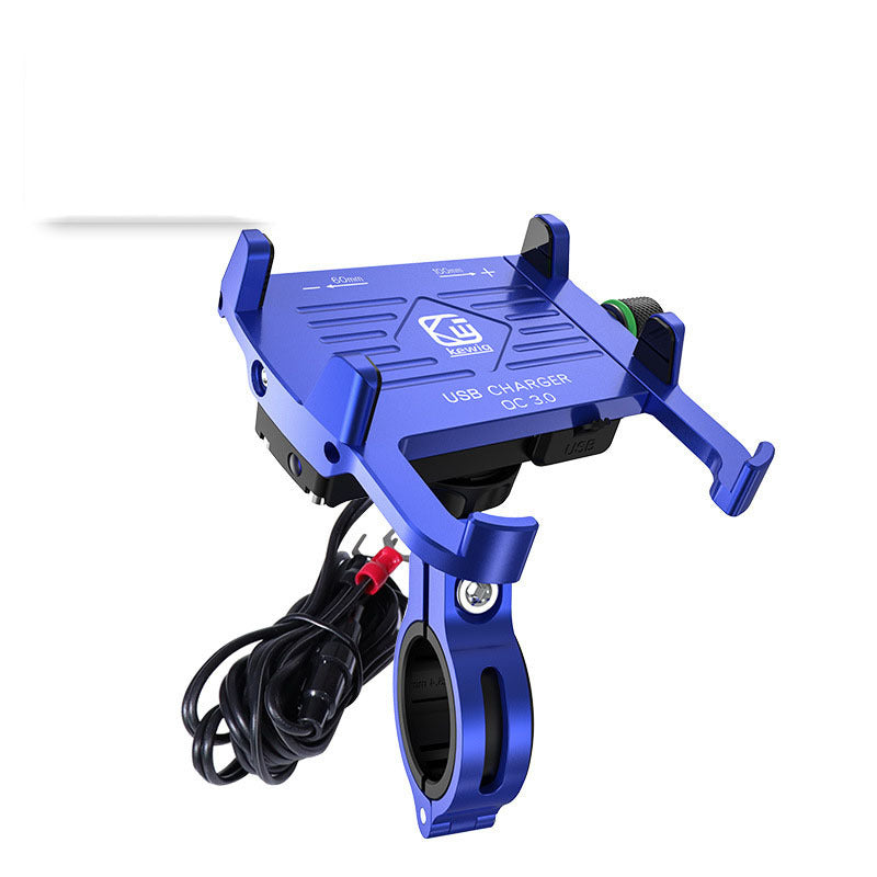 Soporte para teléfono móvil de aleación de aluminio para motocicleta