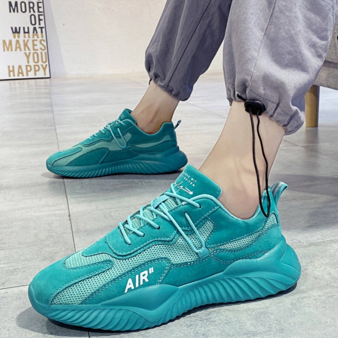 Zapatos deportivos informales de malla transpirable para hombre