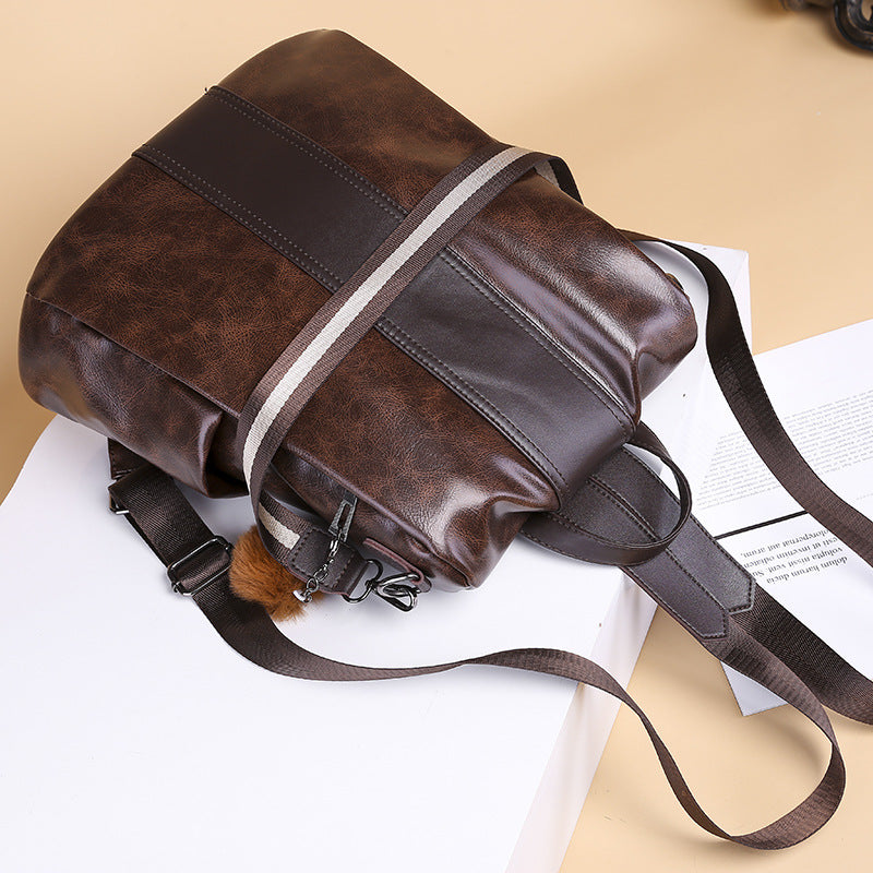 Women's Fashion Simple Casual Large-capacity Backpack