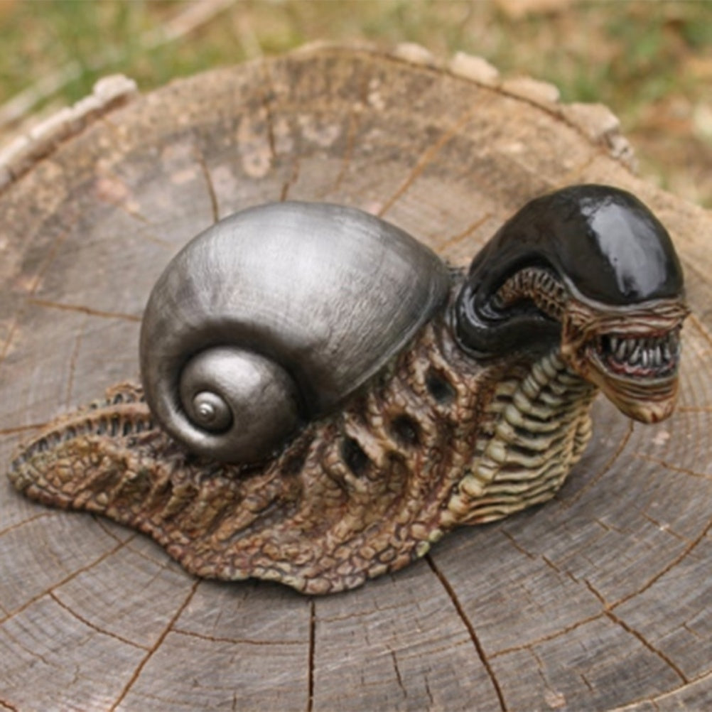 Escargot maléfique en résine, décoration de maison, Design de jardin, artisanat, décoration d'escargot