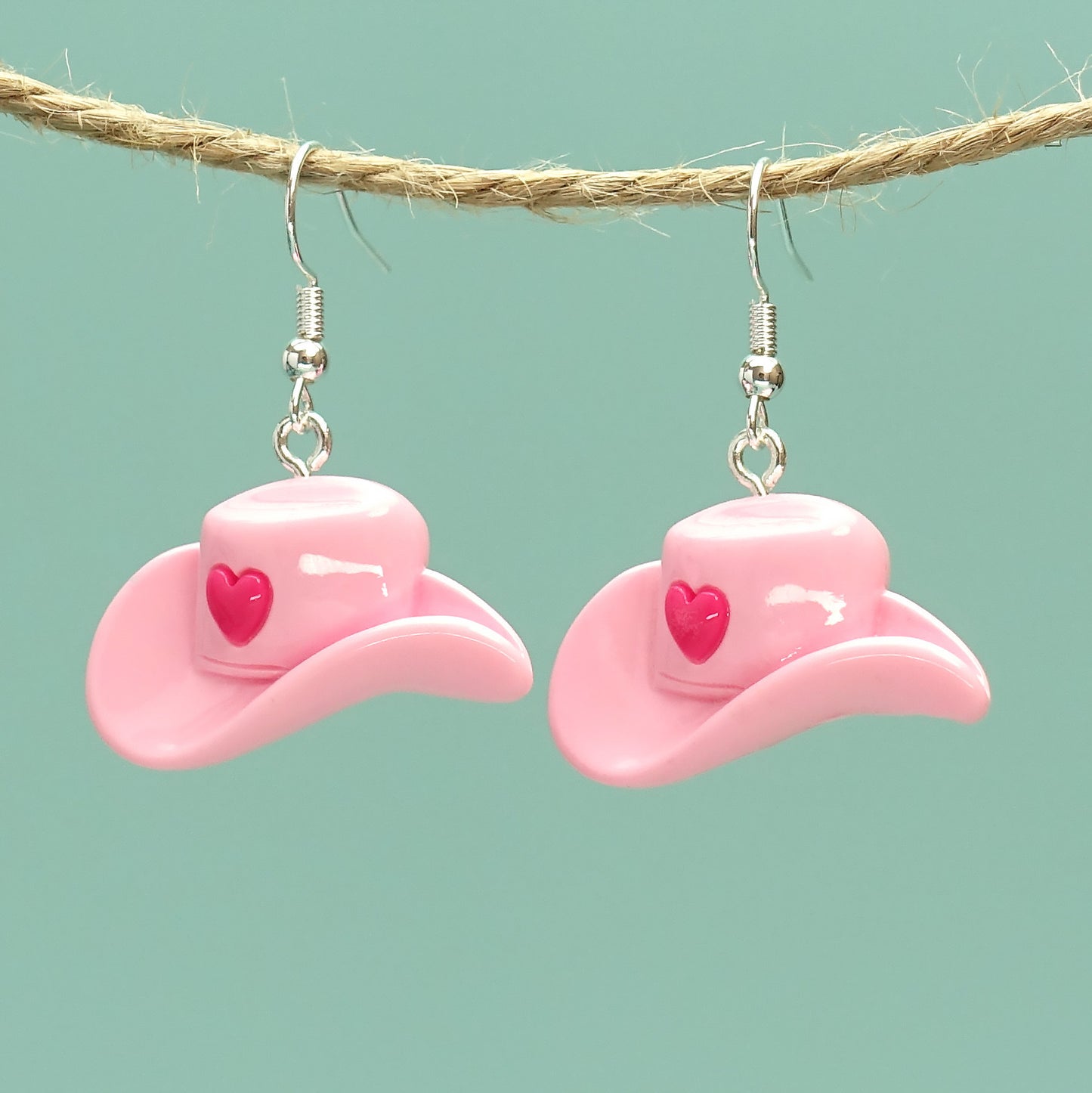 Fashion Love Poker Hat Eardrops