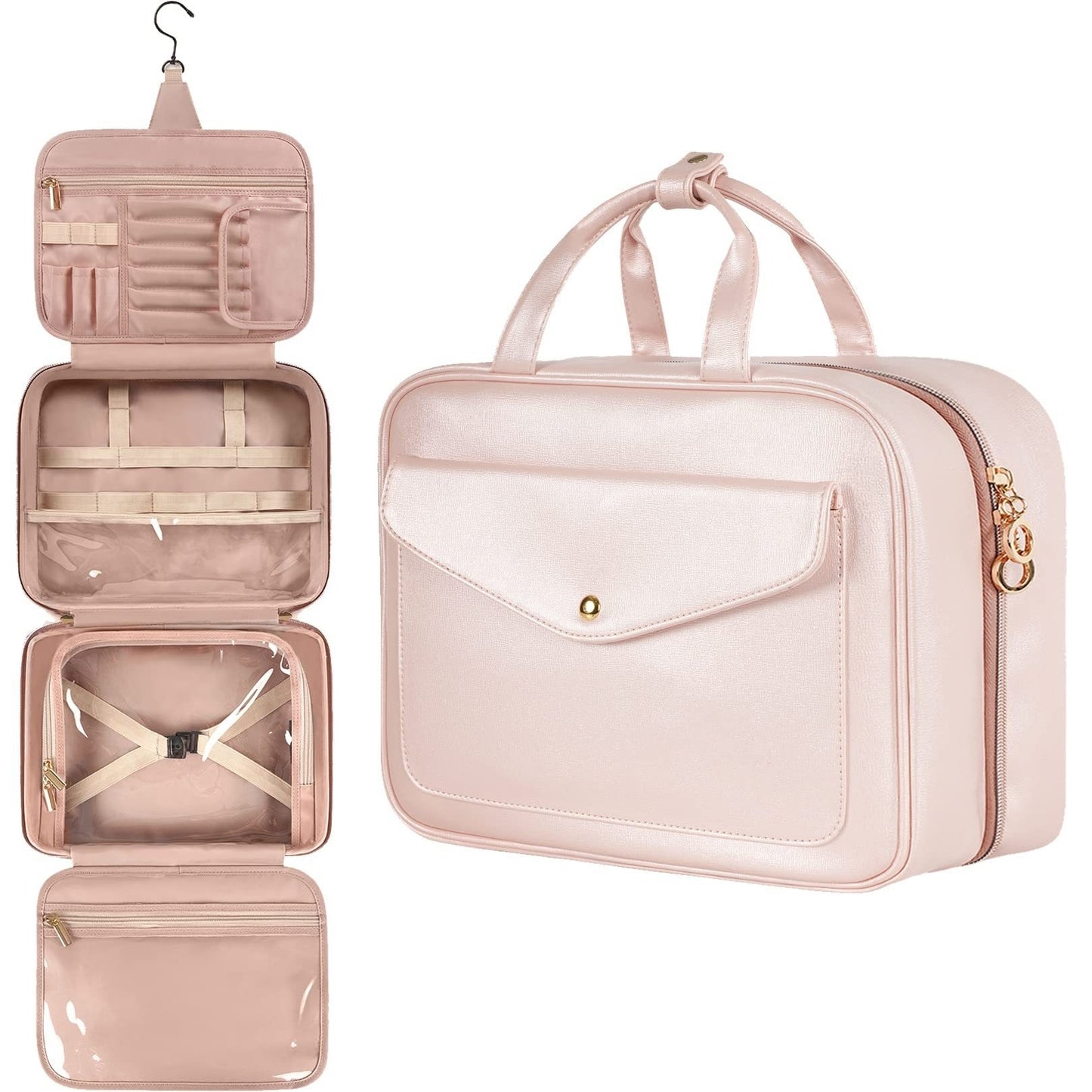 Sac de lavage étanche, sac d'hygiène personnelle portable