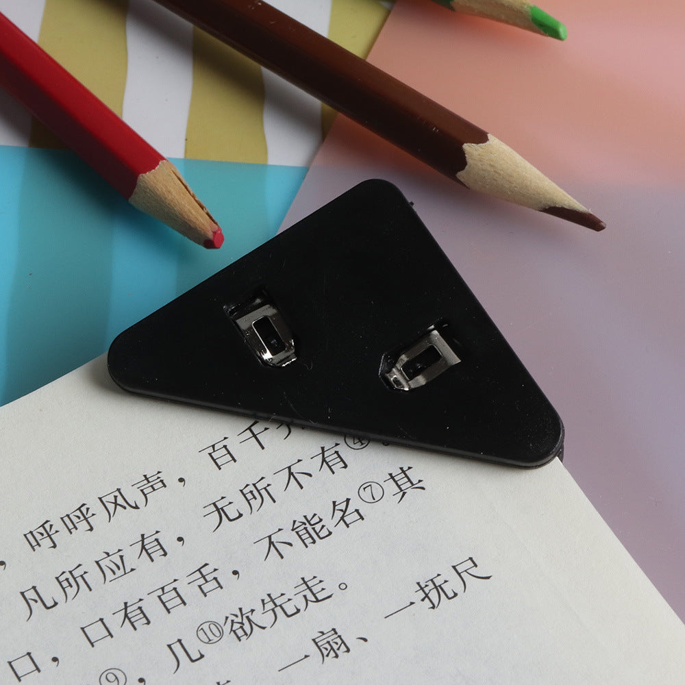 Clip de esquina de almacenamiento de archivos para estudiantes Ins