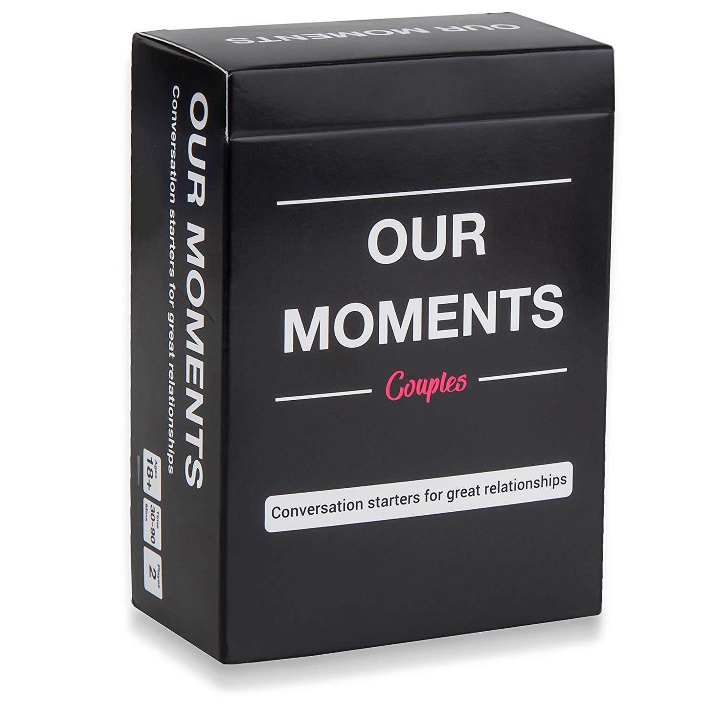 Carte d'ouverture en anglais, édition Our Time Lovers