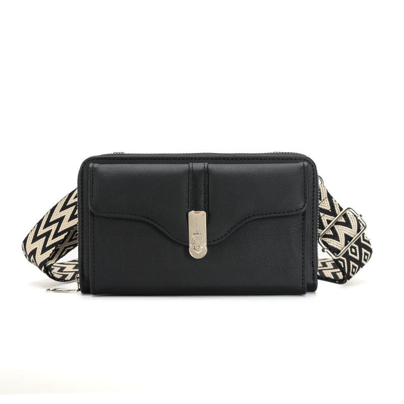 Women's Shoulder Messenger Broadband Mobile Large Capacity Small Square Bag