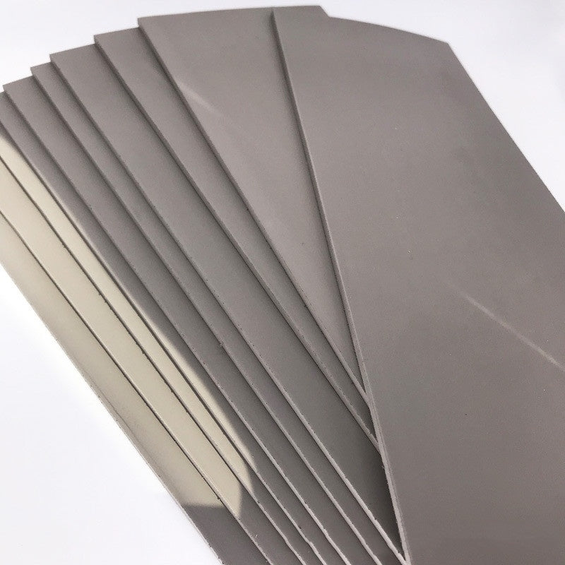 Sello de cerámica, caligrafía y pintura, estera sensible a la luz, hoja entera negra y gris de alta calidad