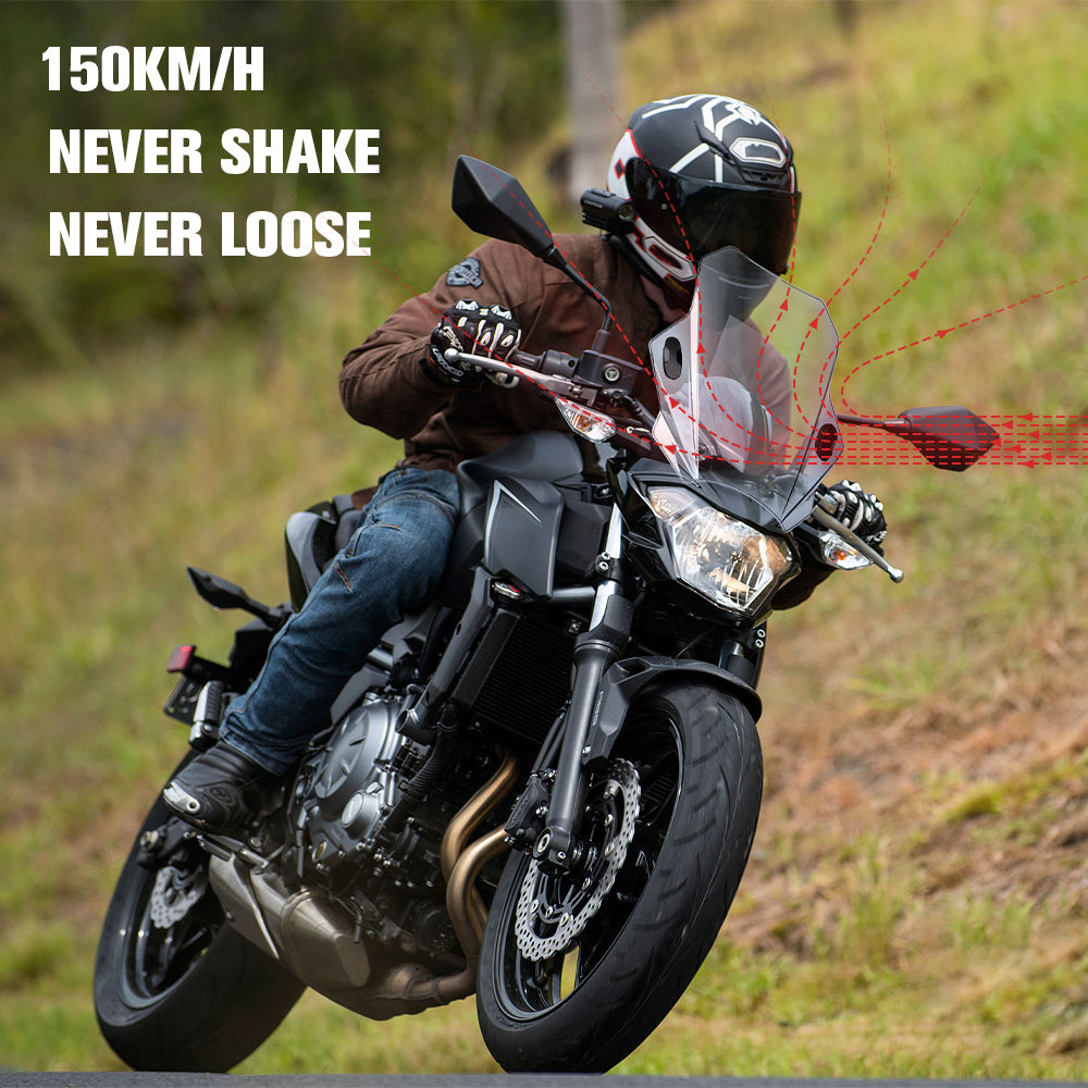 Pare-brise de dérivation de voiture de rue générale pare-brise de moto