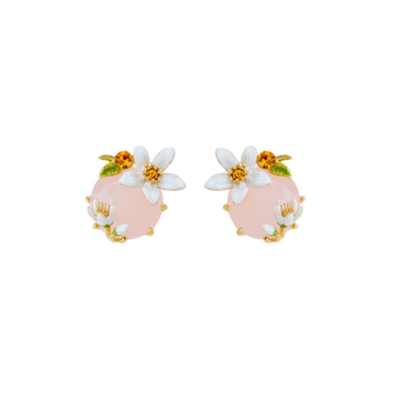 Boucles d'oreilles Collier Intérêt Spécial Léger Luxe Design Polyvalent