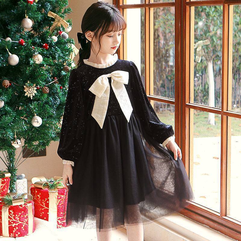 Robe de mode princesse enfants vêtements de nouvel an