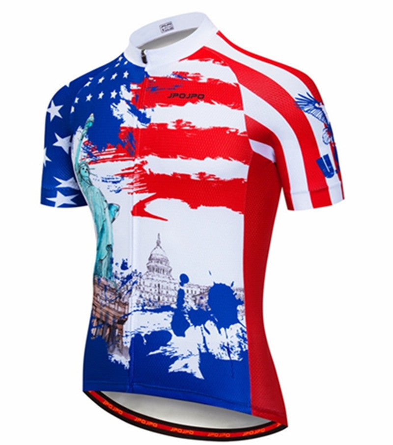 Camisetas de ciclismo de verano para hombres y mujeres, camisetas de ciclismo transpirables para exteriores