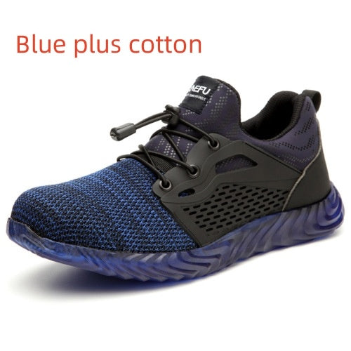 Chaussures de sécurité anti-écrasement et anti-crevaison avec embout en acier isolé pour électricien léger