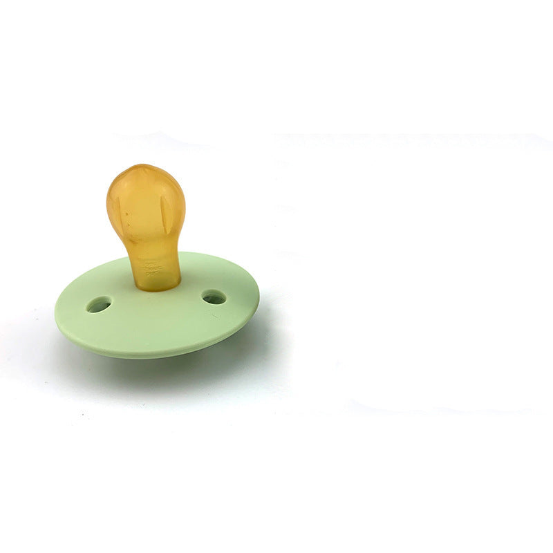 Chupete de látex Natural, edredón súper suave para bebé recién nacido, artefacto para mama, chupete de goma simulado para bebé