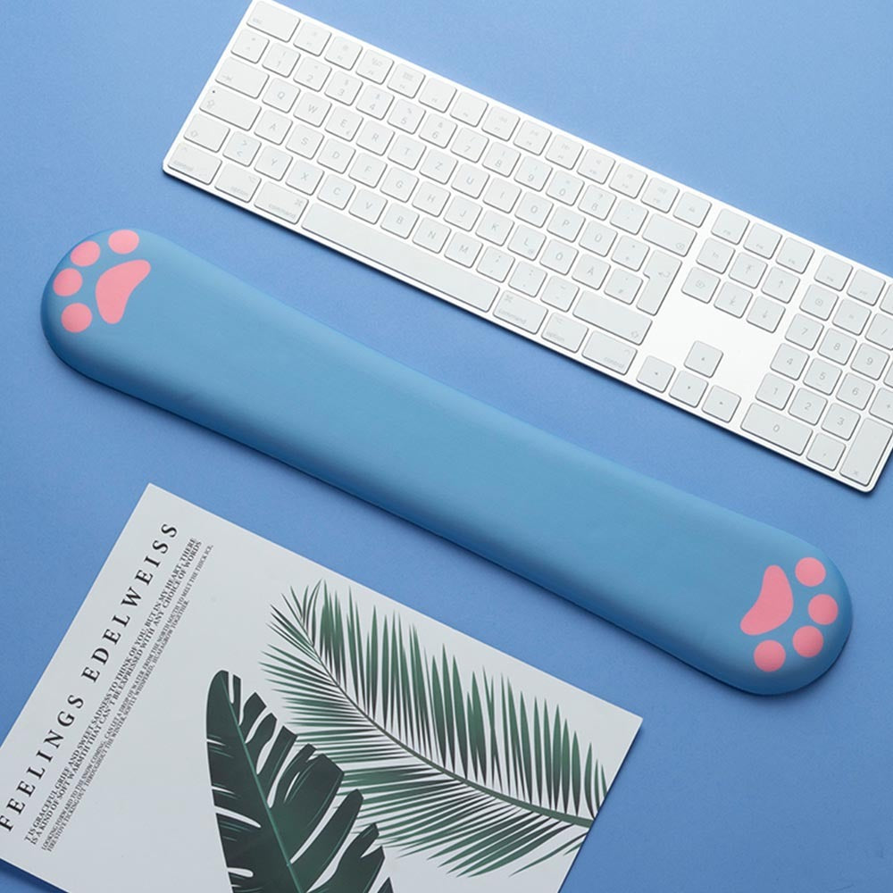 Griffe de chat en mousse à mémoire de forme, clavier, Support de main, bracelet, dessin animé mignon, créatif
