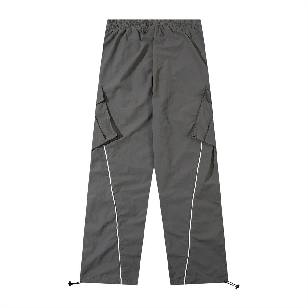 Fashion Men's Street Leg Drawstring Trousers