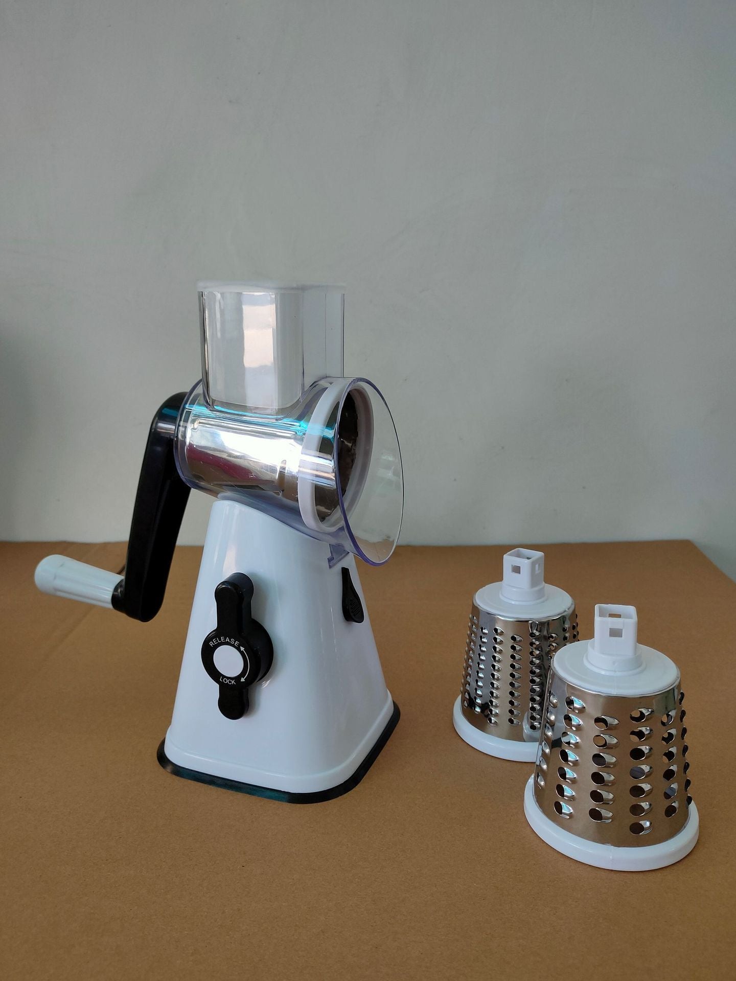 Cortador de verduras multifuncional, cortador de verduras con tambor manual