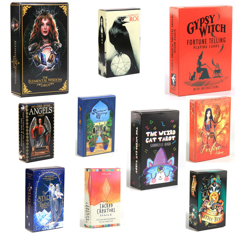Carte Oracle Tarot Anglais Carte Prisme