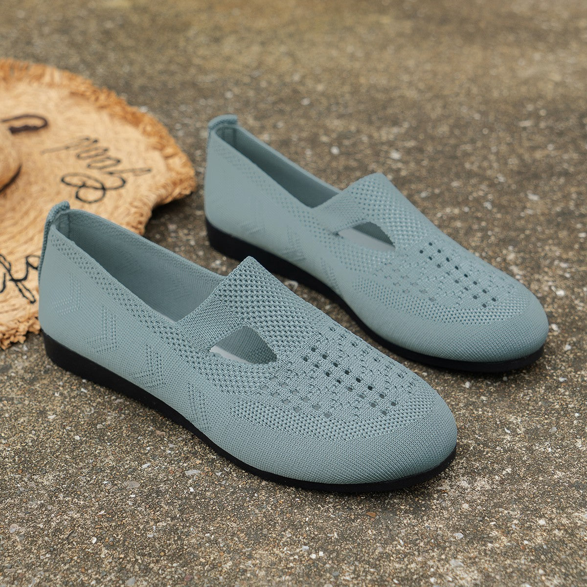 Chaussures décontractées d'extérieur à enfiler pour femmes