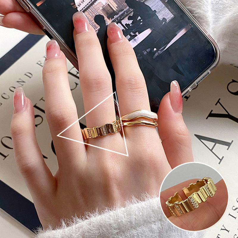 Rétro avec anneau d'ouverture