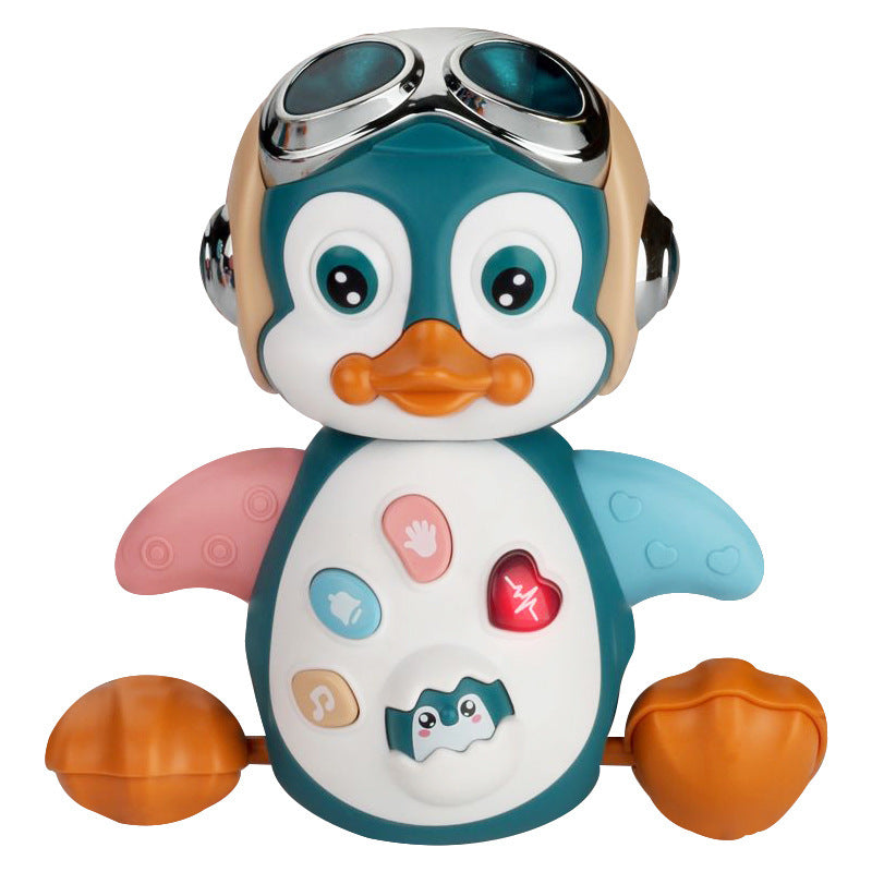 Pingouin dansant électrique, éducation précoce, illumination, marche, modèle Animal de compagnie, jouets