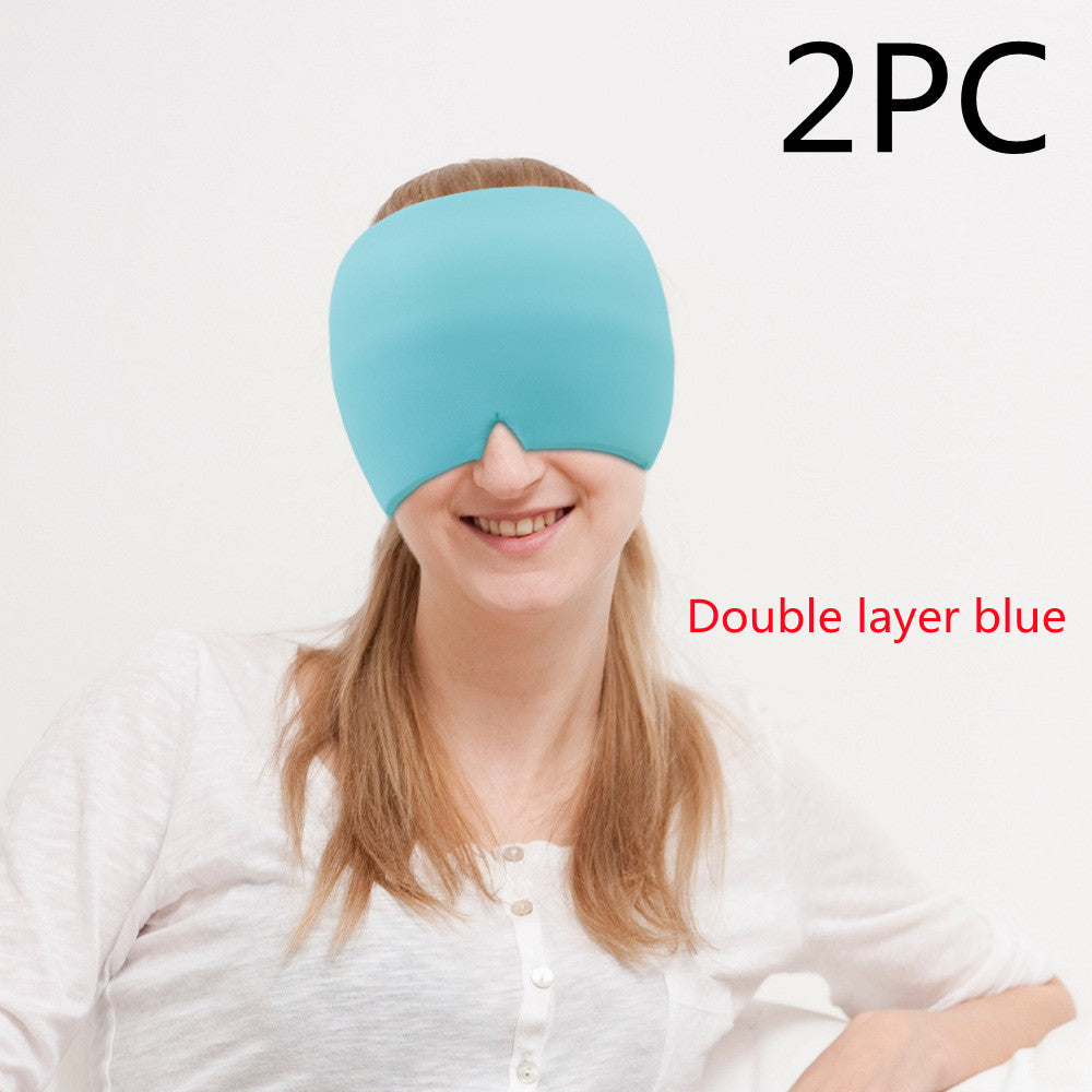 Mascarilla para ojos en gel para aliviar el dolor de cabeza