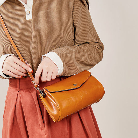 Cuir de vachette première couche de haute qualité avec plus que des compartiments de sac faits à la main