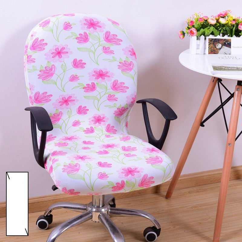 Housse de chaise d'ordinateur housse de chaise de bureau ensemble de chaise pivotante housse de chaise housse de chaise de levage rotative housse de chaise