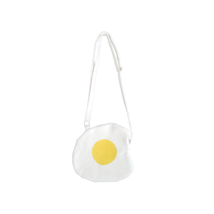 Poached Egg Cute Cartoon Crossbody Bag