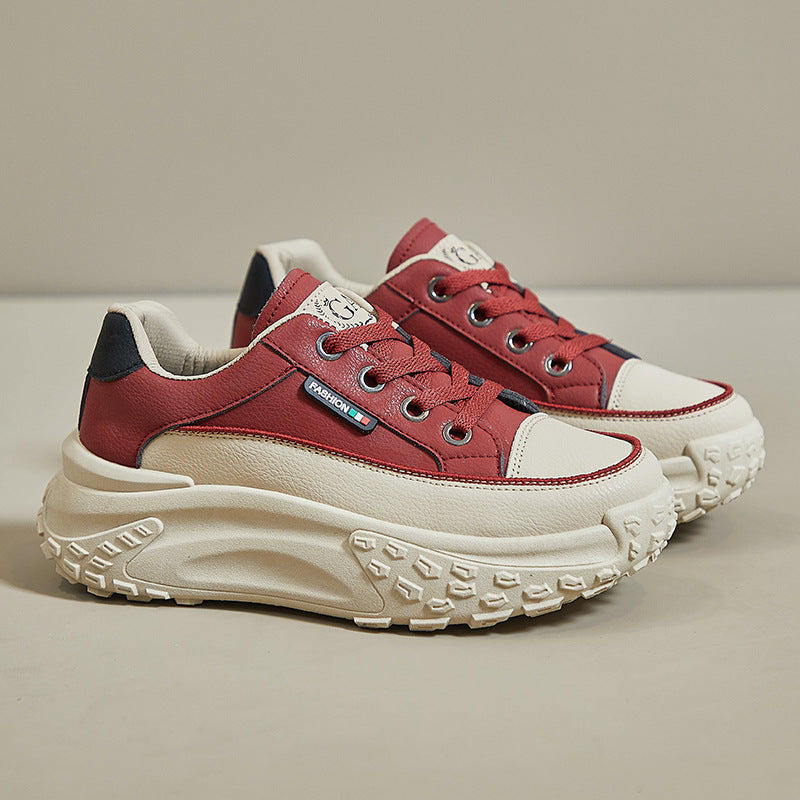 Casual Shoes Women's Platform Hight Increasing Board Shoes