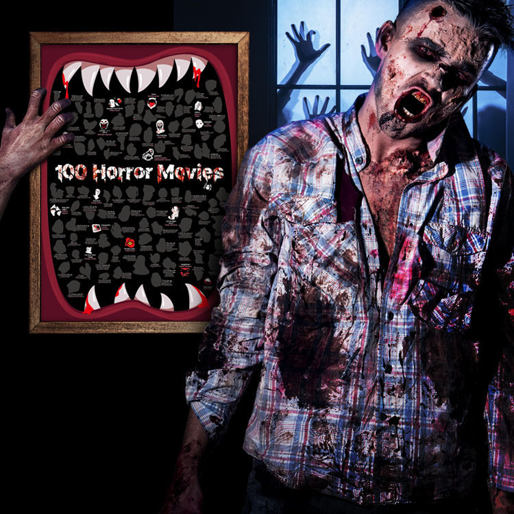 Liste des affiches à gratter qui brillent dans le noir