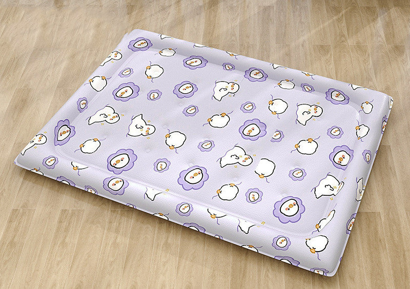 Tapis de glace pour animaux de compagnie, nid rond, gel froid