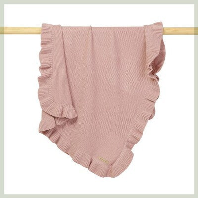 Mantas tejidas para bebé, envoltura envolvente para recién nacido, volantes