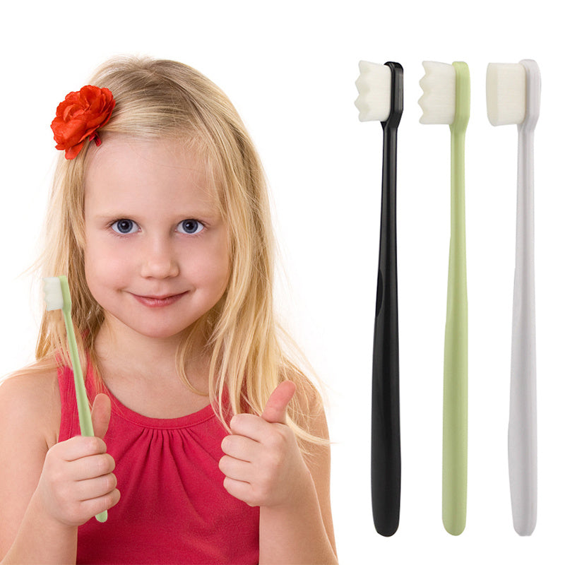 Brosse à dents Ultra-fine, poils Super doux, nettoyage en profondeur, Portable, outils de soins bucco-dentaires, nettoyage buccal, voyage