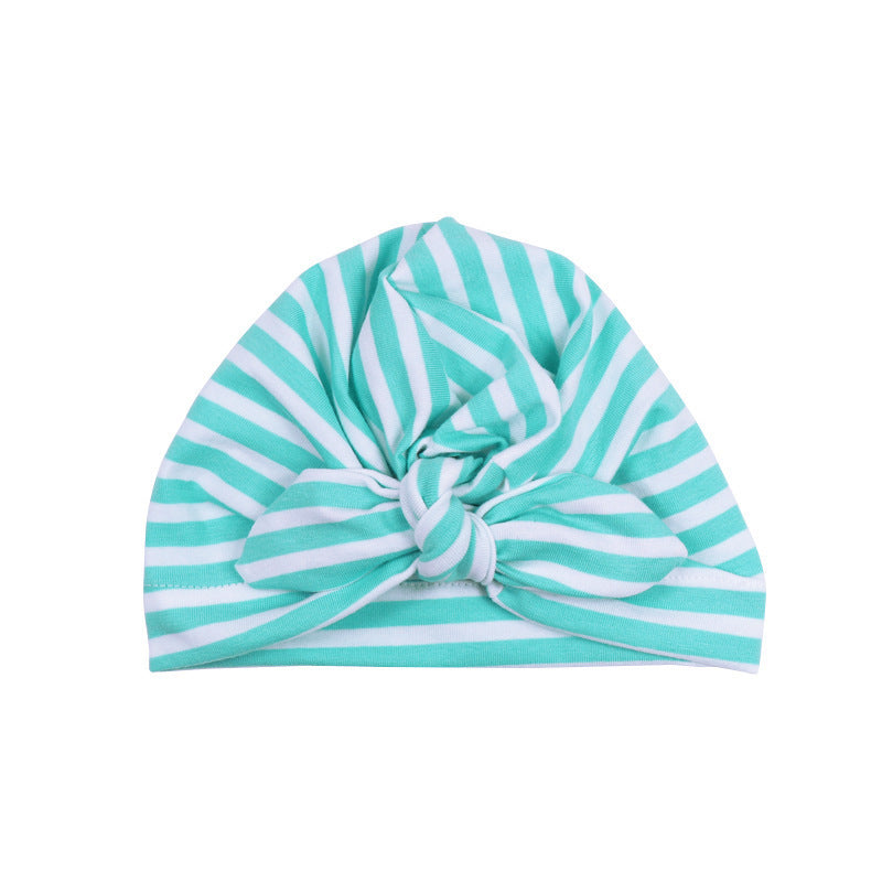 Fournitures pour bébé Fournitures pour bébé Couvre-chef noué de couleur unie