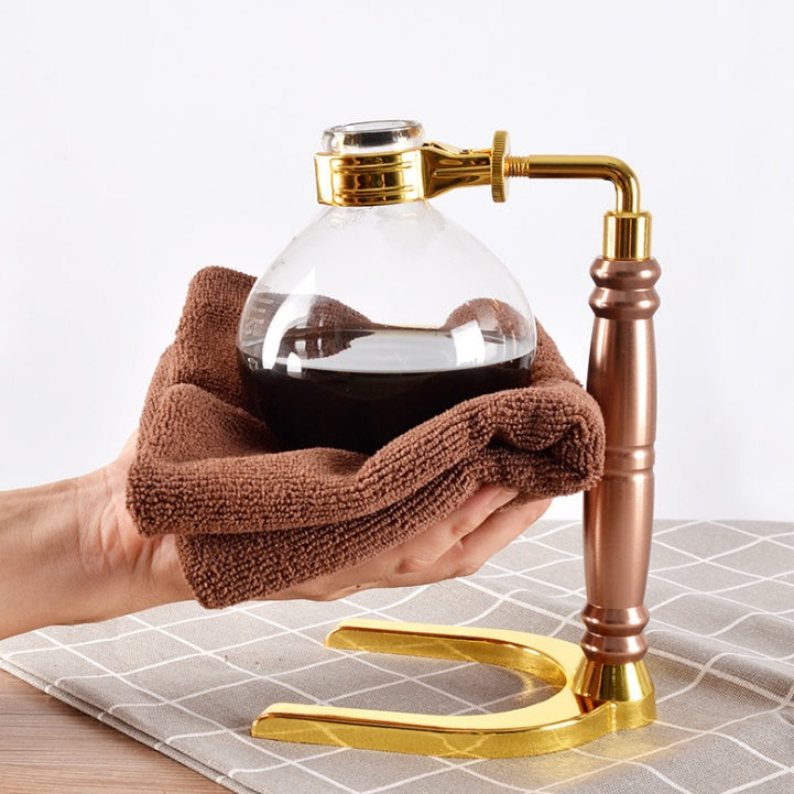 Siphon cafetière théière cafetière sous vide Machine en verre