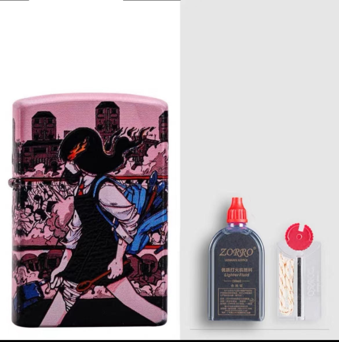 Encendedor de queroseno Muela abrasiva a prueba de viento Elemento secundario Alto nivel de apariencia